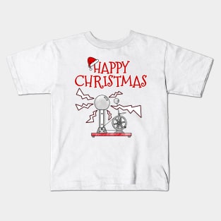 Christmas Physics Teacher Physicist School Science Xmas 2022 Kids T-Shirt